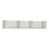 Wooden Wall Shelf 3 Sectioned 118.7cm Wide - Angel