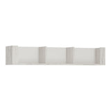 Wooden Wall Shelf 3 Sectioned 118.7cm Wide - Angel