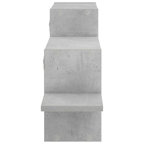 Wooden Wall Shelf 95cm Wide With 2 Compartments - Vantage Home