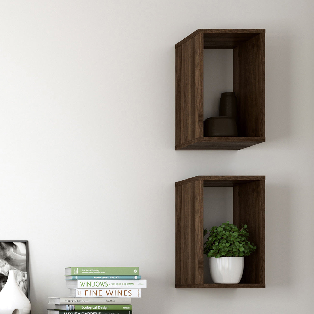 Wooden Wall Shelf - Roomers