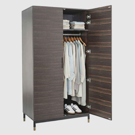 Wooden Wardrobe 100cm Wide With 2 Doors - Bali