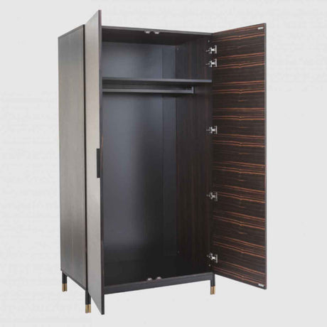 Wooden Wardrobe 100cm Wide With 2 Doors - Bali