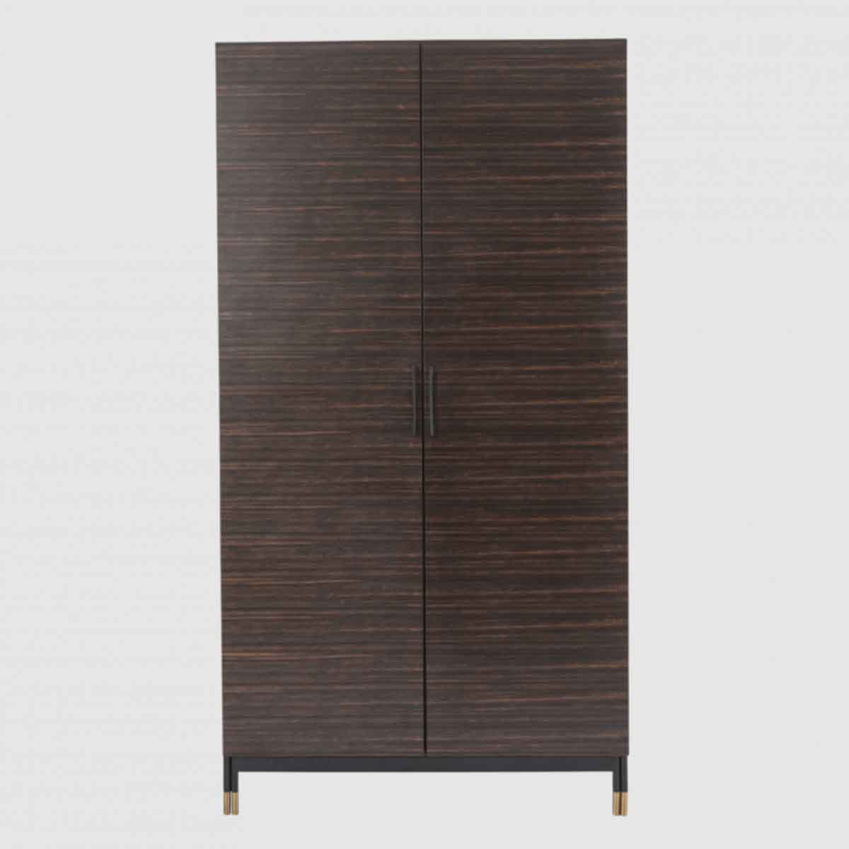 Wooden Wardrobe 100cm Wide With 2 Doors - Bali