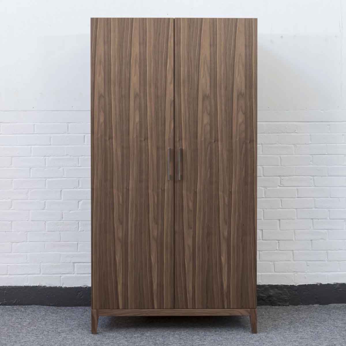 Wooden Wardrobe 100cm Wide With 2 Doors - Calla
