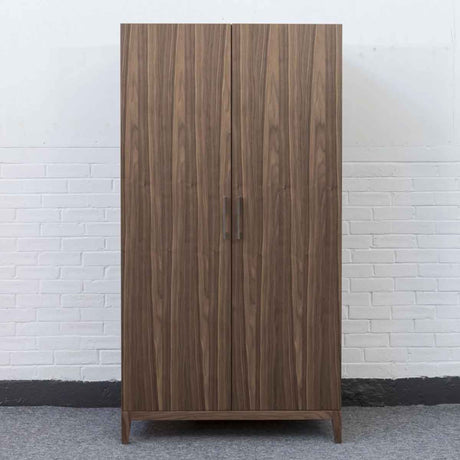 Wooden Wardrobe 100cm Wide With 2 Doors - Calla