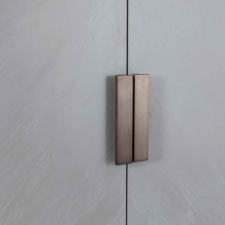 Wooden Wardrobe 100cm Wide With 2 Doors - Lilly