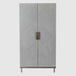 Wooden Wardrobe 100cm Wide With 2 Doors - Lilly