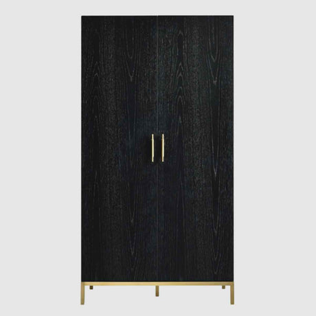Wooden Wardrobe 100cm Wide With 2 Doors - Tulip