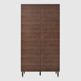 Wooden Wardrobe 100cm Wide With 2 Doors - Willow