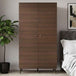Wooden Wardrobe 100cm Wide With 2 Doors - Willow