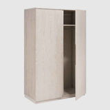 Wooden Wardrobe 120cm Wide With 2 Doors - Whisper
