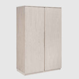 Wooden Wardrobe 120cm Wide With 2 Doors - Whisper
