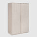 Wooden Wardrobe 120cm Wide With 2 Doors - Whisper