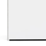 Wooden Wardrobe 175cm High With 3 Doors - Space