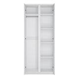 Wooden Wardrobe With 2 Doors - Fribo