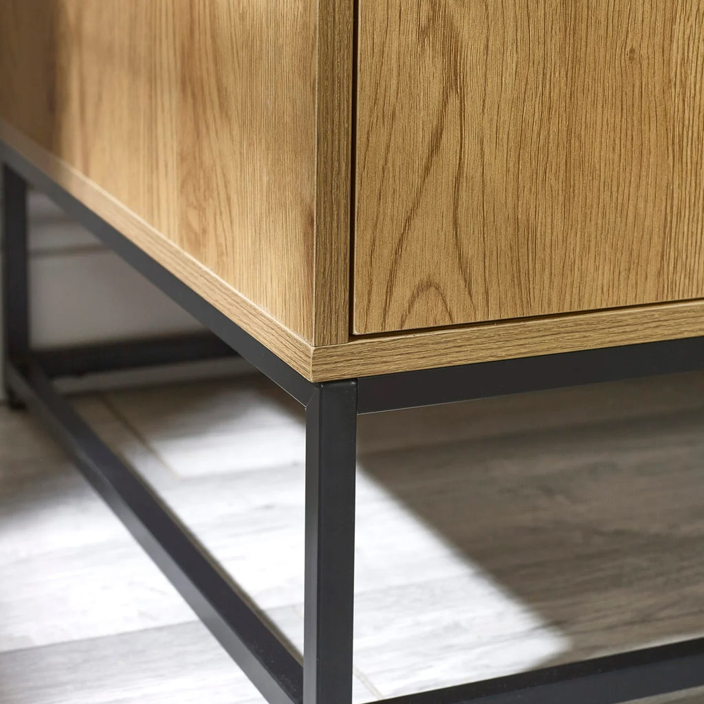 Wooden Wardrobe With 2 Doors - Harlow