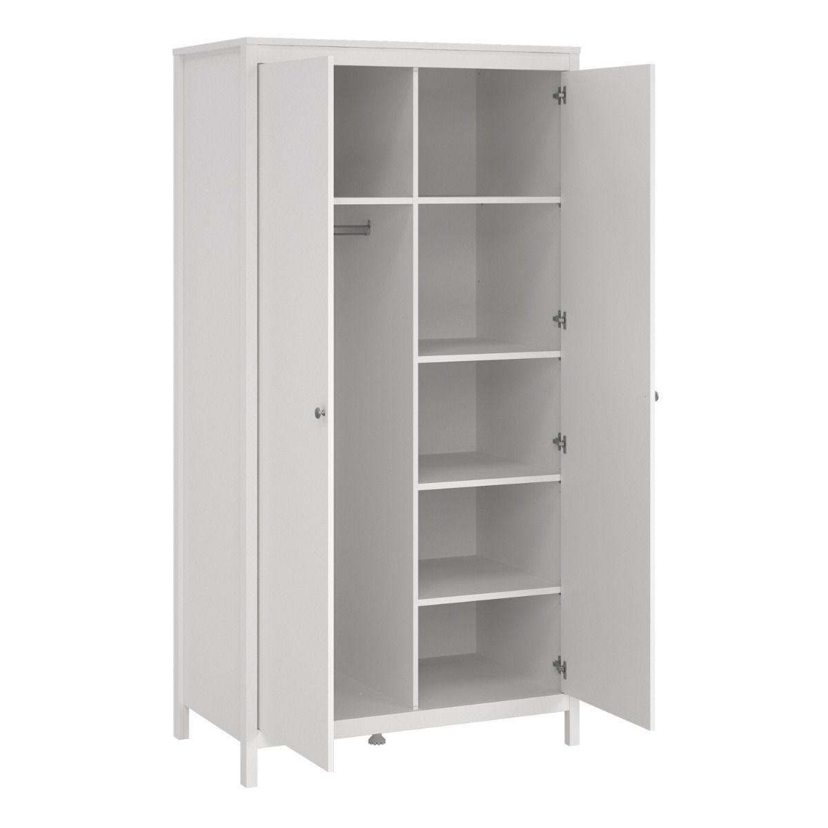Wooden Wardrobe With 2 Doors - Madrid