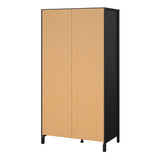 Wooden Wardrobe With 2 Doors - Madrid