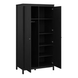 Wooden Wardrobe With 2 Doors - Madrid