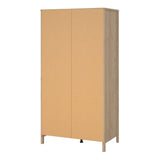 Wooden Wardrobe With 2 Doors - Madrid