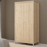 Wooden Wardrobe With 2 Doors - Madrid