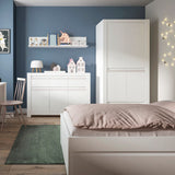 Wooden Wardrobe With 2 Doors - Novi