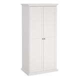 Wooden Wardrobe With 2 Doors - Paris