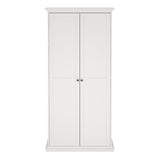 Wooden Wardrobe With 2 Doors - Paris
