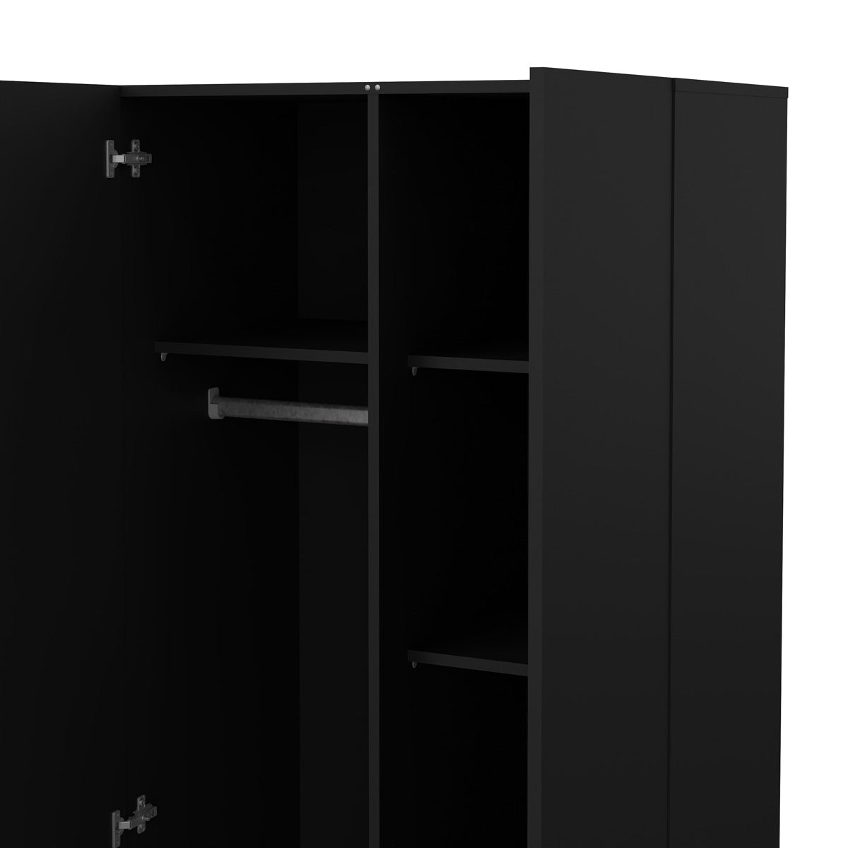Wooden Wardrobe With 2 Doors - Pepe