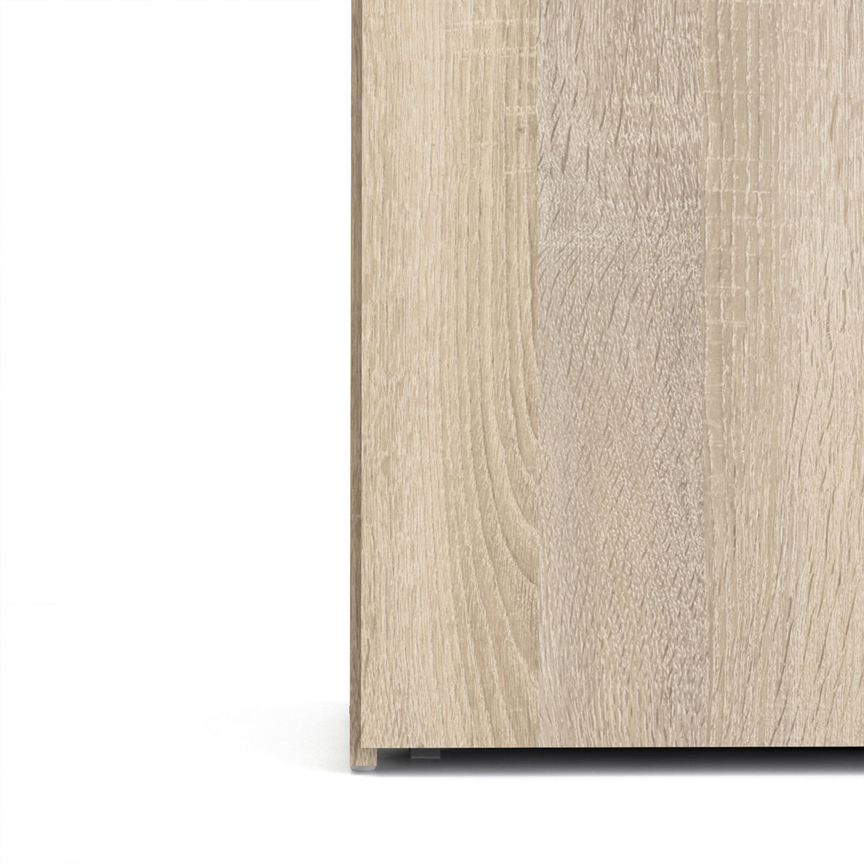 Wooden Wardrobe 200cm High With 2 Doors And 3 Drawers - Space