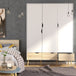 Wooden Wardrobe 147.2cm Wide With 3 Doors And 3 Drawers - Oslo