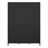 Wooden Wardrobe With 3 Doors - Madrid