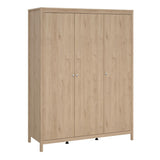 Wooden Wardrobe With 3 Doors - Madrid
