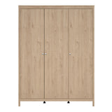Wooden Wardrobe With 3 Doors - Madrid