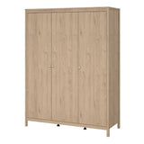 Wooden Wardrobe With 3 Doors - Madrid
