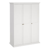 Wooden Wardrobe With 3 Doors - Paris