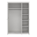 Wooden Wardrobe With 3 Doors - Paris