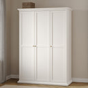 Wooden Wardrobe With 3 Doors - Paris