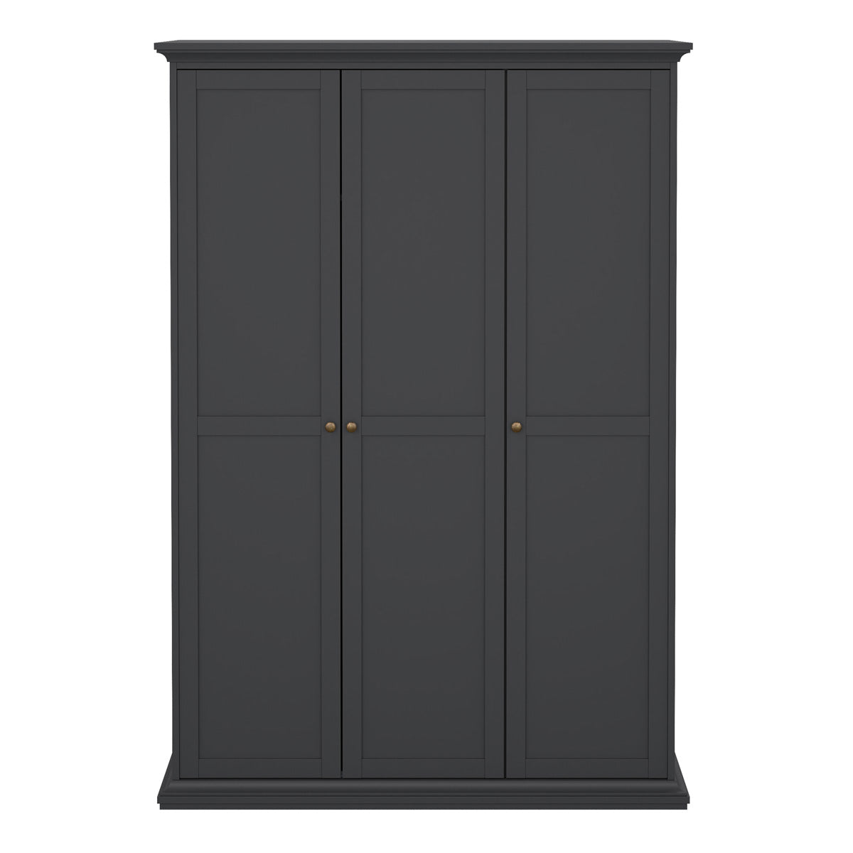 Wooden Wardrobe With 3 Doors - Paris