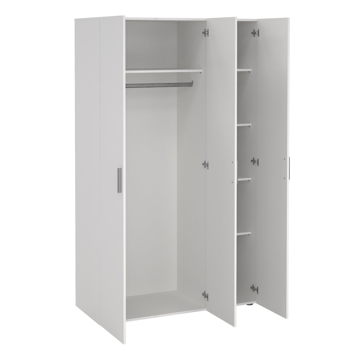 Wooden Wardrobe With 3 Doors - Pepe