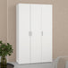 Wooden Wardrobe 118.1cm Wide With 3 Doors - Pepe