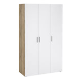 Wooden Wardrobe With 3 Doors - Pepe