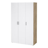 Wooden Wardrobe With 3 Doors - Pepe