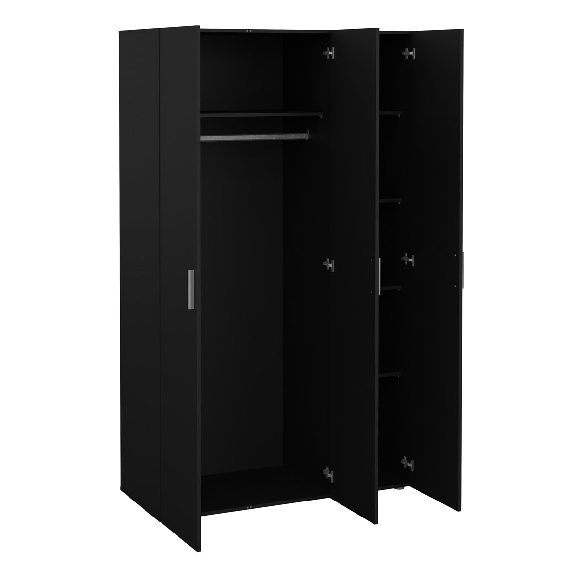 Wooden Wardrobe With 3 Doors - Pepe