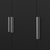 Wooden Wardrobe With 3 Doors - Pepe