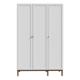 Wooden Wardrobe With 3 Doors - Wensley