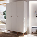 Wooden Wardrobe With 3 Doors - Wensley