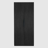Wooden Wardrobe 80cm Wide With 2 Doors - Luna