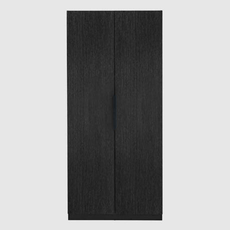 Wooden Wardrobe 80cm Wide With 2 Doors - Luna