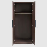Wooden Wardrobe 80cm Wide With 2 Doors - Luna